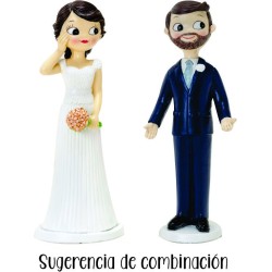Figura tarta novio barba