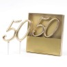 Números Tarta 50 Aniversario Bodas de Oro