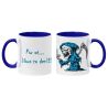 Taza Por mi que te den calavera