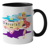 Taza Antes muerta que sencilla negro