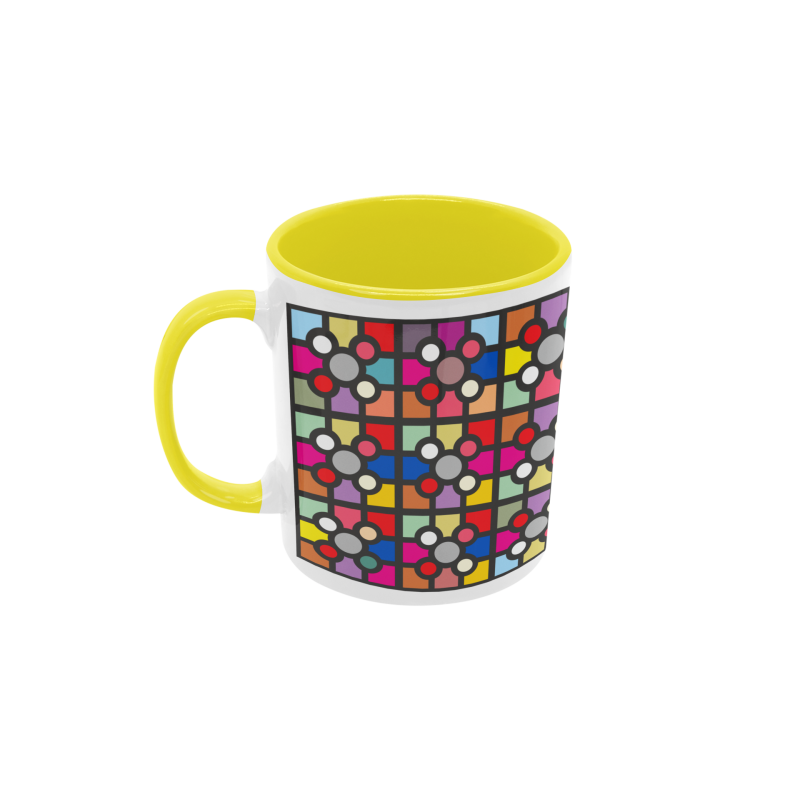 Taza Baldosa Bilbao colores