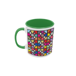 Taza Baldosa Bilbao colores