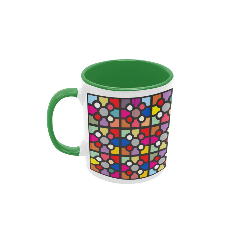 Taza Baldosa Bilbao colores