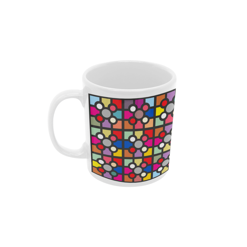 Taza Baldosa Bilbao colores