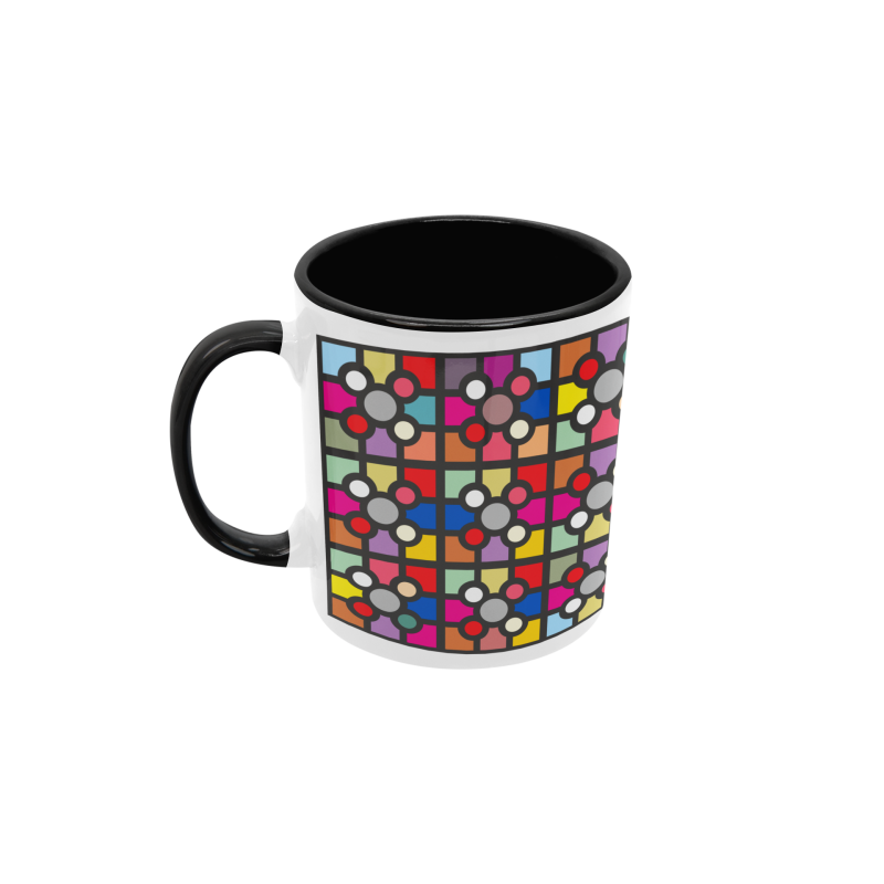 Taza Baldosa Bilbao colores
