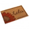 Felpudo Girasol Hola
