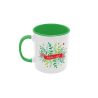 Taza Maite zaitut hojitas verde