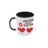 Taza Localizado el Amor de mi Vida negra