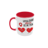 Taza Localizado el Amor de mi Vida roja