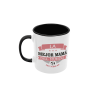 Taza La mejor mamá del mundo mundial negra