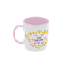 Taza La mejor amatxu corazón rosa