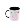 Taza Tengo la mejor amatxu del mundo negra