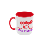 Taza Felíz Día Mamá globos roja