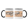 Taza Ama te mereces esto y mucho más negra