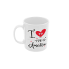 Taza I love mi amatxu blanca
