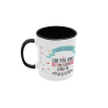 Tazas Madre sólo hay una y tan guapa como tú ninguna dibujitos negra
