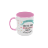 Taza Amatxu Sólo hay una y tan guapa como tú ninguna Dibujitos rosa