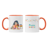 Tazas Gracias Amatxu naranja