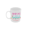 Taza Amatxu te mereces un monumento  blanca