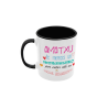 Taza Amatxu te mereces un monumento  negra