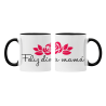 Taza Feliz día mamá negra