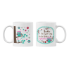Taza Todo lo que soy te lo debo a ti Amatxu blanca