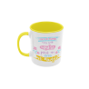Taza Madre para mí eres el mundo amarilla