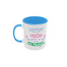 Taza Amatxu para mí eres el mundo azul