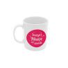 Taza La mejor mamá del mundo blanca