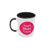 Taza La mejor mamá del mundo negra