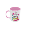 Taza Eres la mejor amatxu del mundo rosa