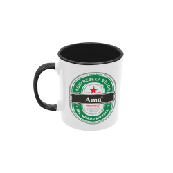 Taza Aquí bebe la mejor Ama negra