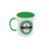 Taza Aquí bebe la mejor Ama verde