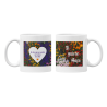 Taza El día de la madre es todos los días Te quiero Ama blanca