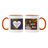 Taza El día de la madre es todos los días naranja