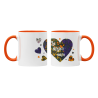 Taza la mejor ama naranja