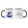 Taza Ama tus abrazos lo curan todo negra