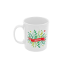 Taza Mamá Hojitas blanca