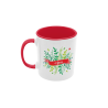 Taza Ama Hojitas roja