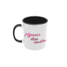 Taza Buenos días Amatxu negra