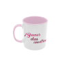 Taza Buenos días Amatxu rosa