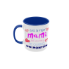 Taza Eres la mejor Mami del universo azul