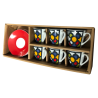 JUEGO TAZAS CAFÉ CON LECHE BALDOSA DE BILBAO