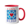 Taza Baldosa corazón Bilbao roja I love Bilbao