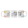 Taza Gracias por estar siempre blanca