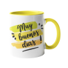 Taza Muy buenos dias amarilla
