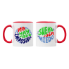 Taza No hay nada imposible roja