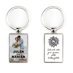 Llavero personalizado boda vasca