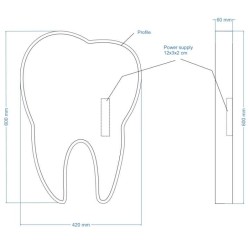 Medidas cartel dentista
