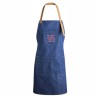 Delantal denim Baldosas Bilbao colores pastel